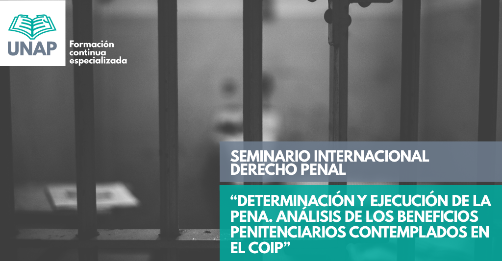 Seminario Internacional Derecho Penal: “Determinación y Ejecución de la Pena. Análisis de los Beneficios Penitenciarios contemplados en el COIP”